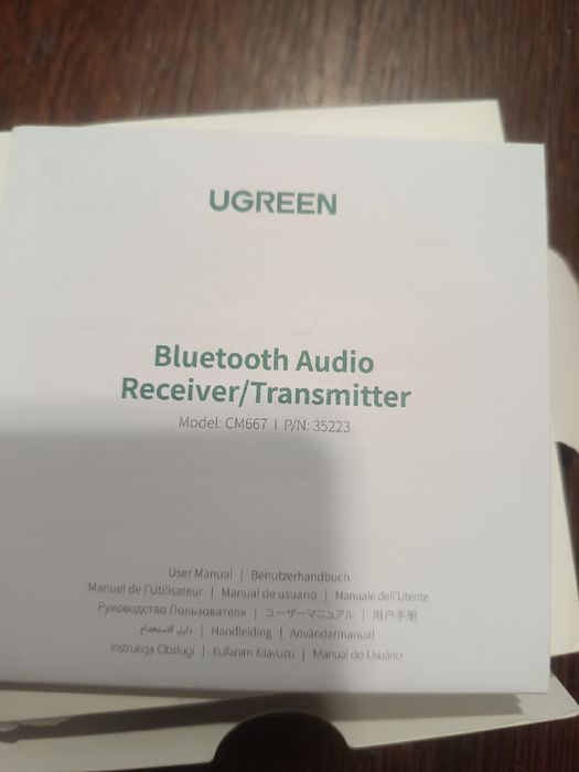 UUgreen Bluetooth Audio nadajnik/odbiornik CM667.