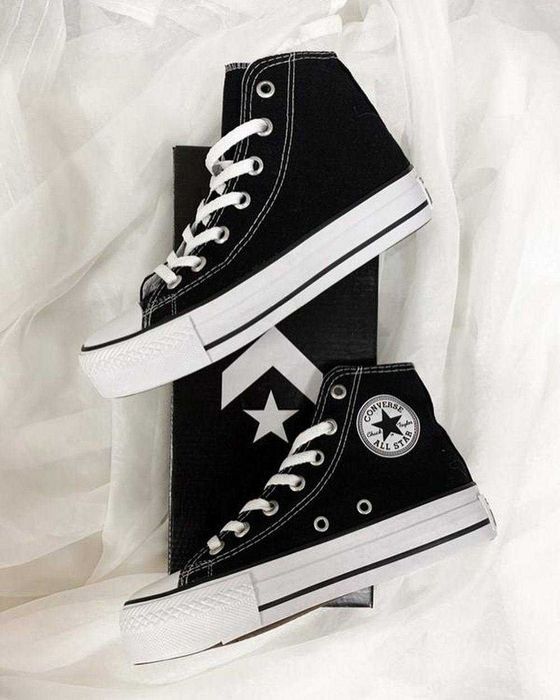 Chuck Taylor All Star Hi Black converse кеди чоловічі жіночі конверс