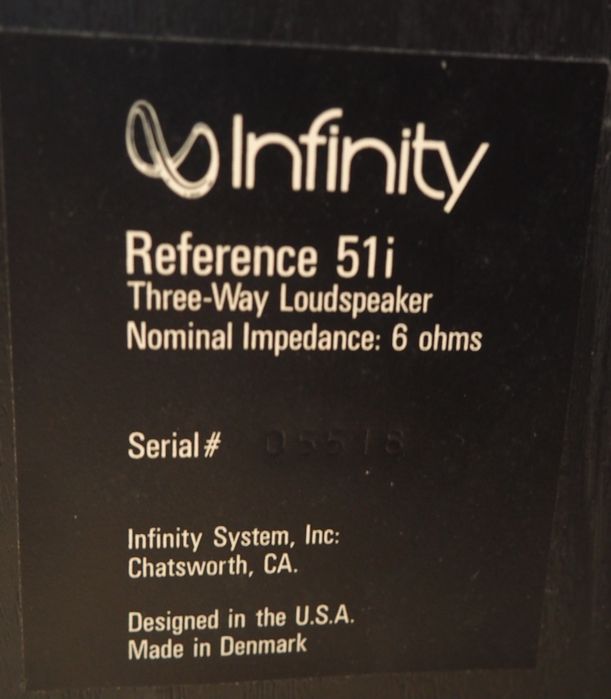 Kolumny Infinity Reference 51i