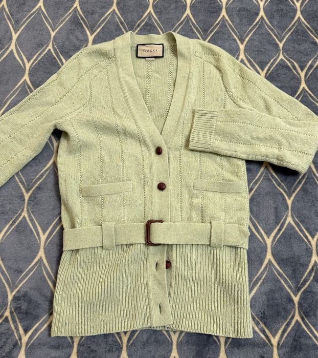 Шерстяной кардиган GUCCI