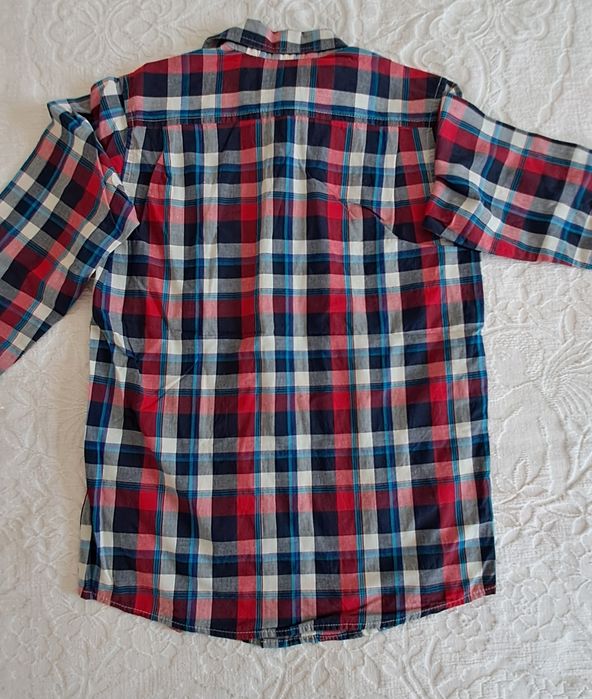 Camisa Xadrez tam 7/8 anos