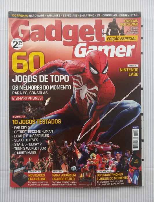 8 revistas GADGET e GADGET GAMER , interessante