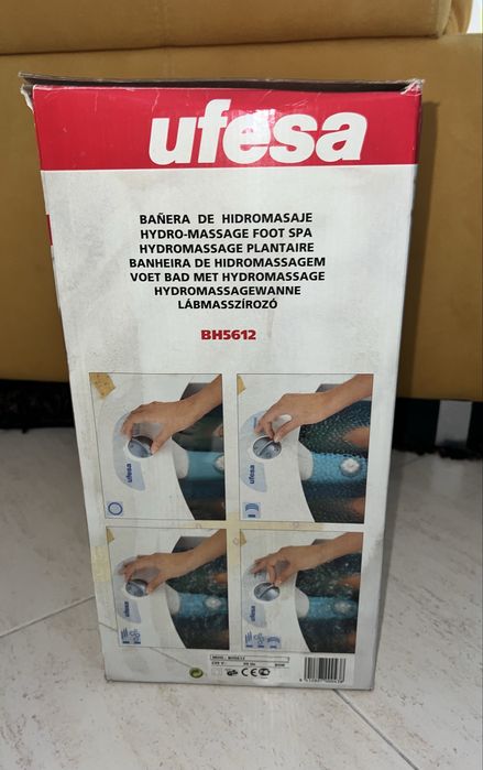 Banheira hidromassagem pés