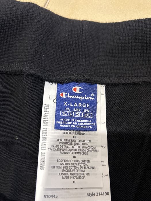 Spodnie dresowe meskie Champion XL