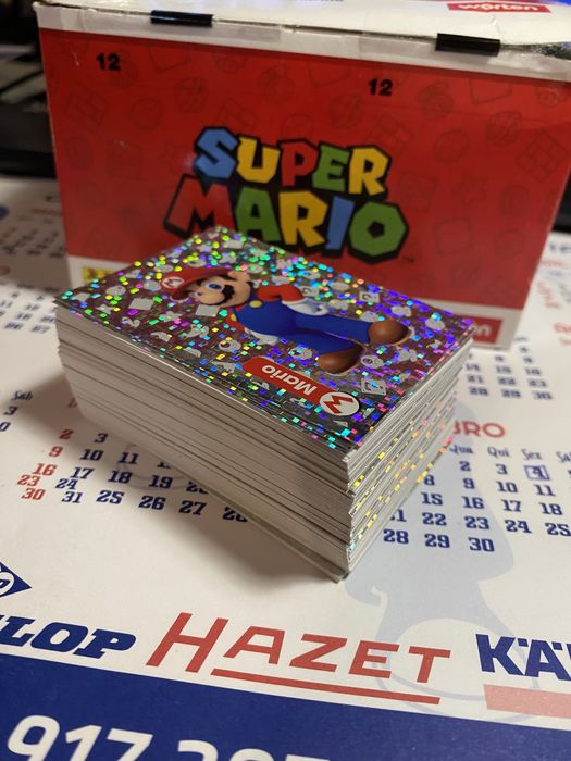 Cromos coleção Super Mario Worten