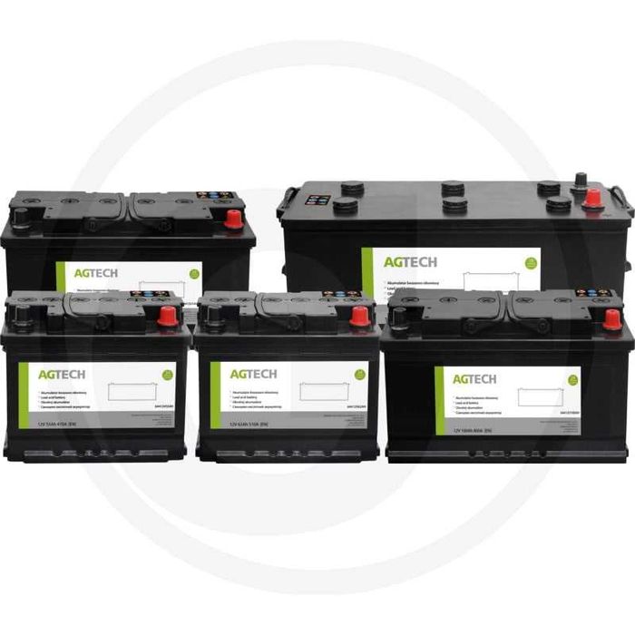 Akumulator AGTech 125Ah 200ah 100ah 62ah 55ah 45ah 74ah 88ah od Ręki