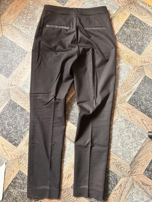 Czarne eleganckie spodnie r36