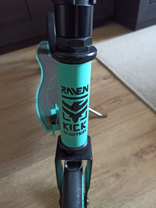 Hulajnoga Składana Raven Anabel Black/Mint z hamulcem