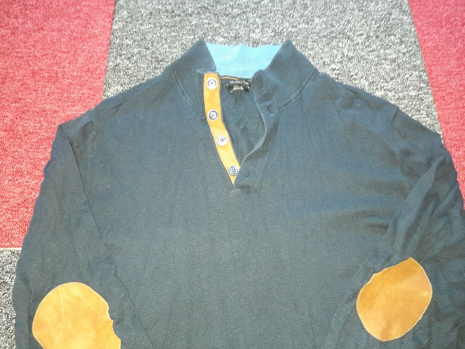 Sweter Tommy Hilfiger L lub sweter Massimo Dutti XL