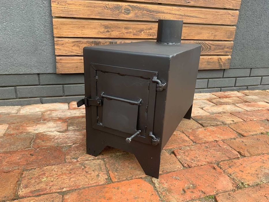 Піч буржуйка з сушкою для одягу, варильною поверхнею, армійська