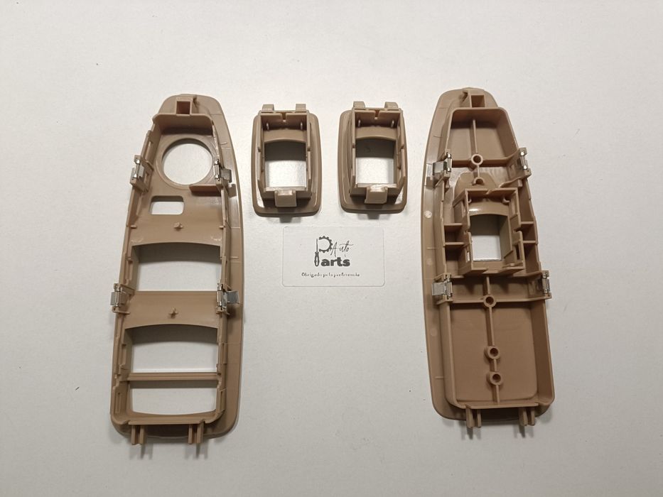 Conjunto de molduras dos levanta vidros BMW F20/F30/F31/F34/F35/F36