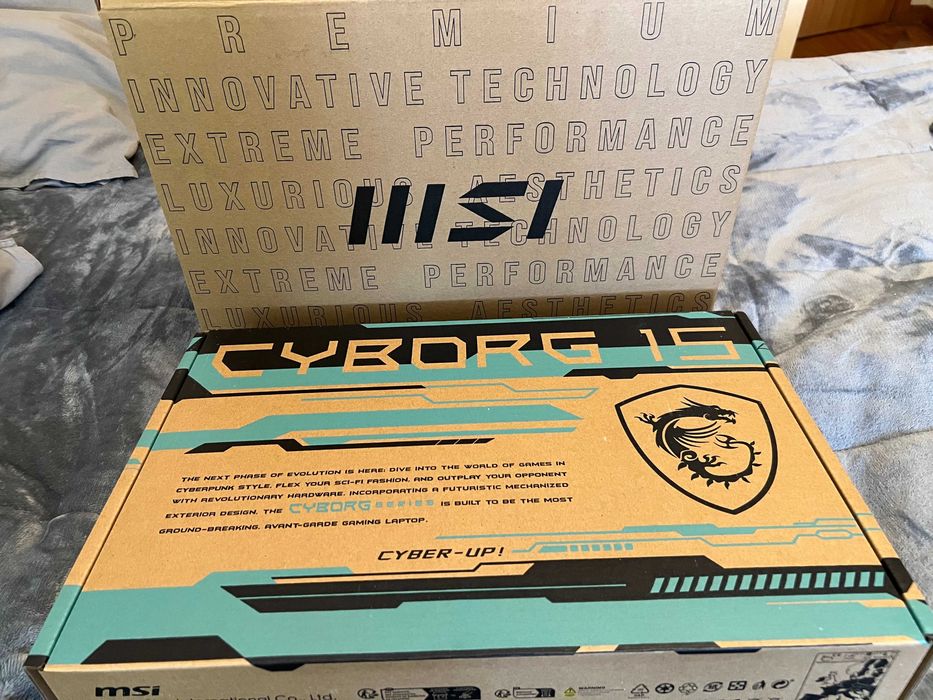 MSI CYBORG 15 A12VF i7-12650H RTX 4060