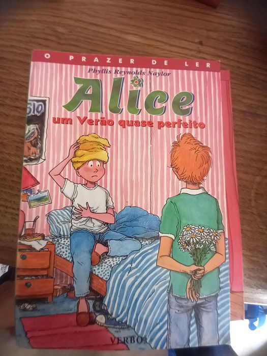 3 livros colecção Alice - Phyllis Naylor