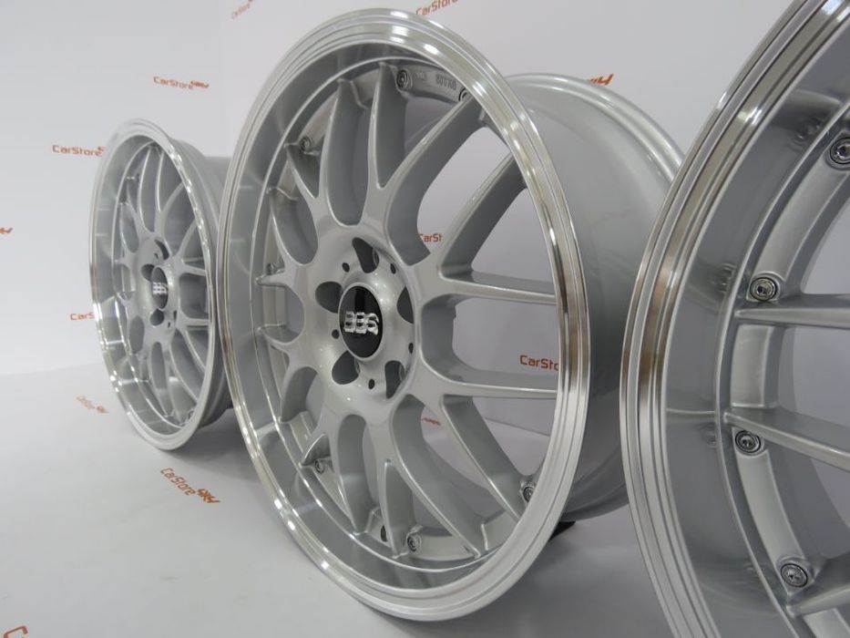 Jante Look BBS RS GT 18 8 +9 et35 5x120 Silver