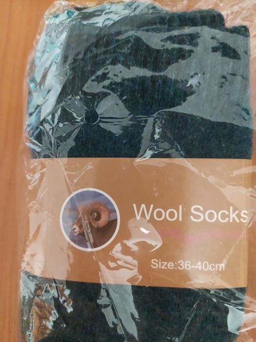 Зимові теплі шкарпетки з шерсті розмір 36-40
