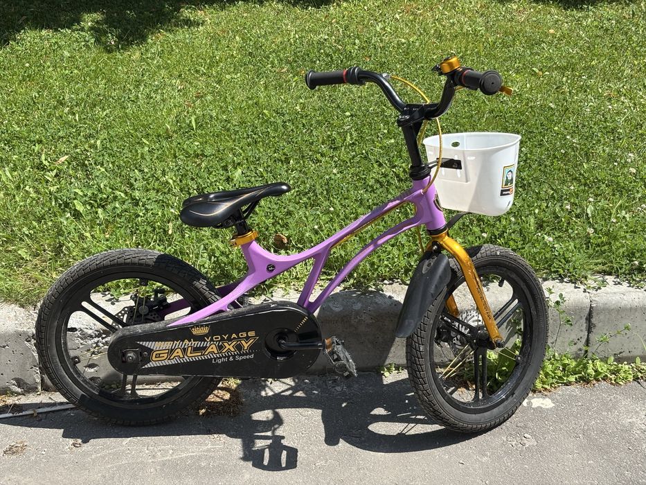 Дитячий велосипед Royal Voyage Galaxy 16” Magnesium, Дискові гальма, Литі колеса