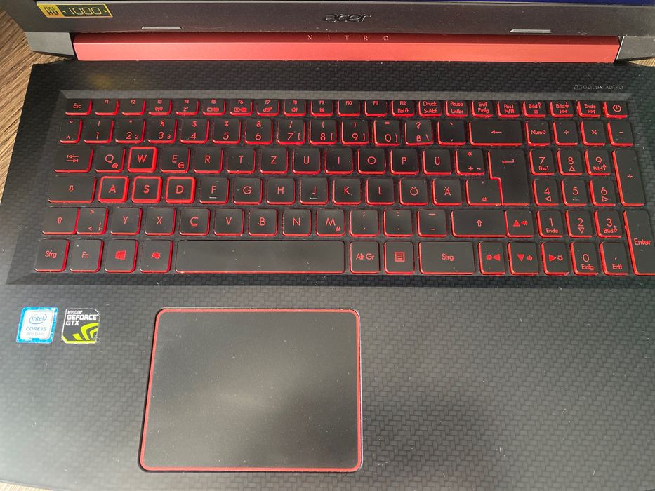 Acer Nitro 5 AN515-52 | i5-8300H | 16 GB RAM | GTX 1050 | SSD 512 GB