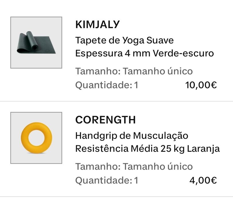 Acessórios Musculação/Ginástica/Pilates