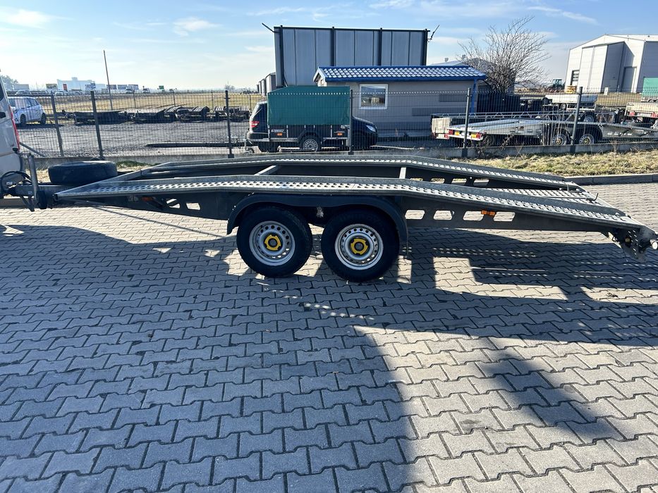 Przyczepa laweta szwajcarka dmc 2500 kg