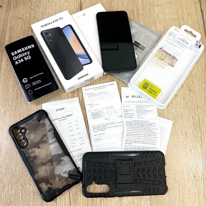 Samsung Galaxy A34 5G  Ideal 8/256GB, стан НОВОГО!!!