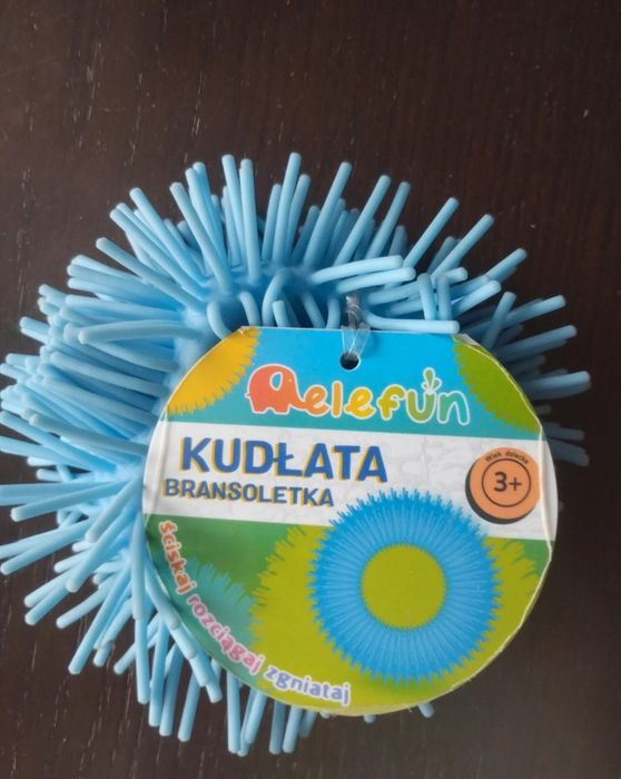 Kudłata bransoletka elefun zabawka sensoryczna