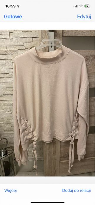 Bluza dresowa l/xl-firmy amusu