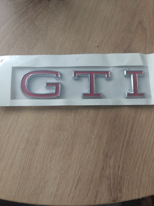 Emblemat znaczek GTI orginał VW