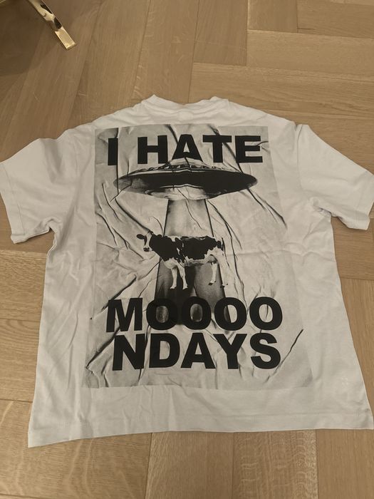 bershka grey tee