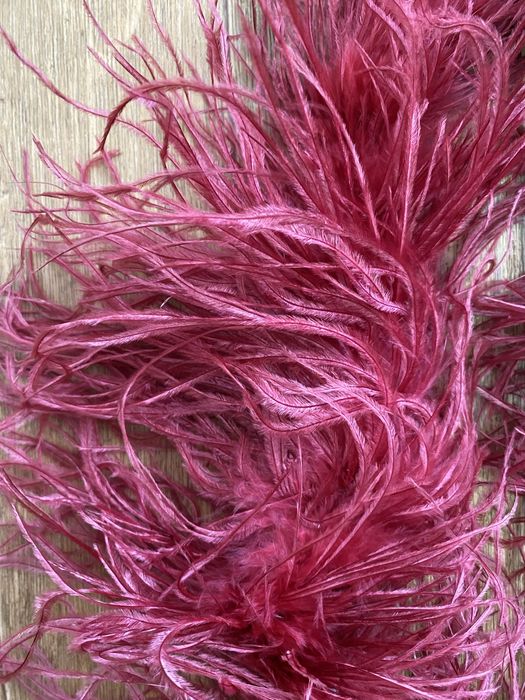 Боа страусине бордове 175 см, маска венеціанська