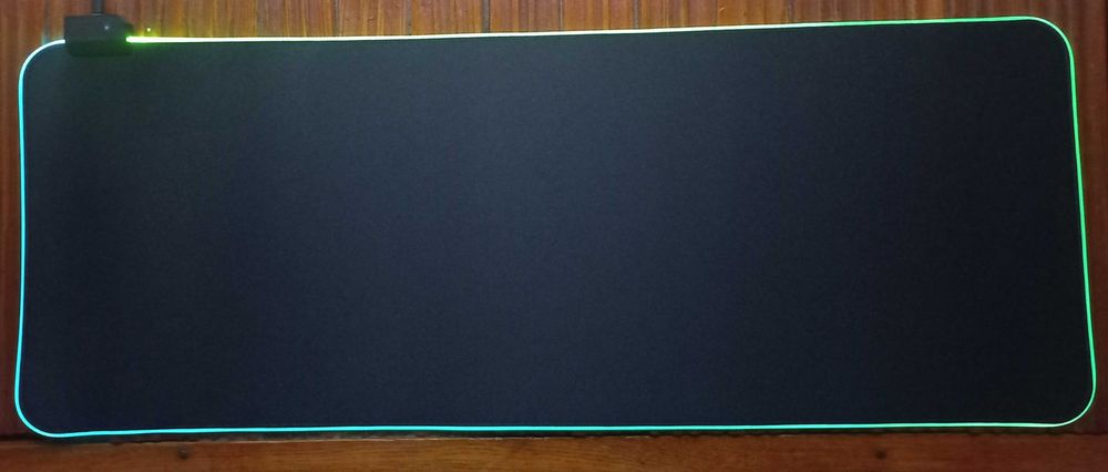 великий коврик для комп"ютера, ігрова поверхня RGB