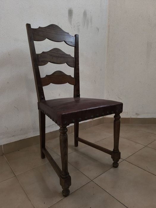 6 Cadeiras madeira maciça