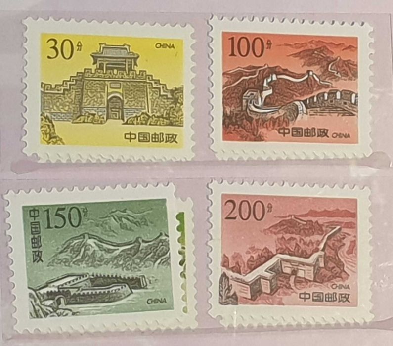 100 anos dos Correios de Pequim (1897 a 1997)-Livro Filatélico - China