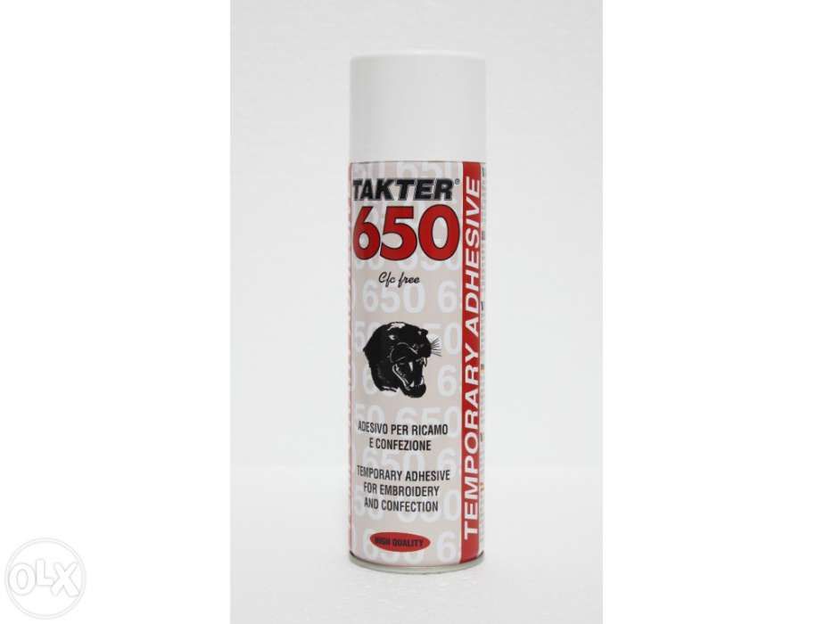 Spray de adesivo temporário - TAKTER 650