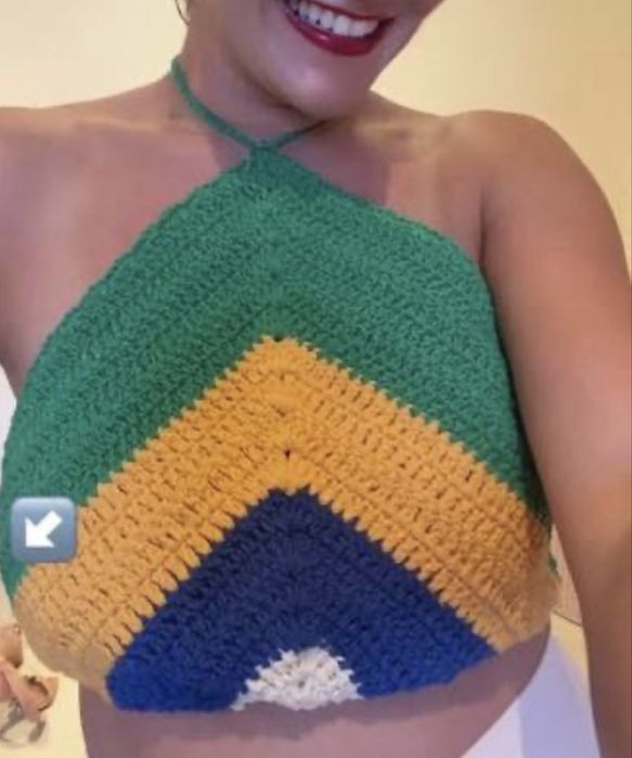 Top Croche S/M Brasil