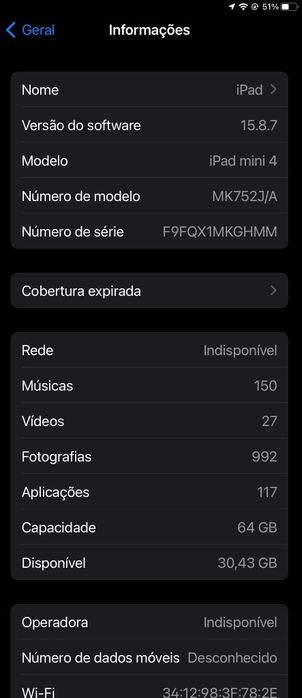 iPad mini 4 WiFi + celular Rose Gold
