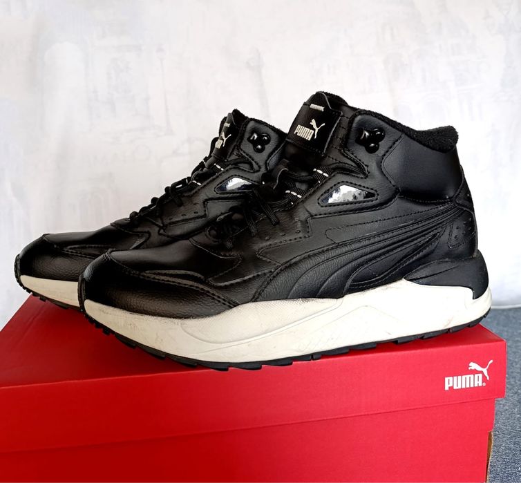 Черевики чоловічі зимові Puma, кросівки високі