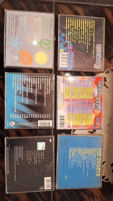 Płyty CD,  różne rodzaje muzyki