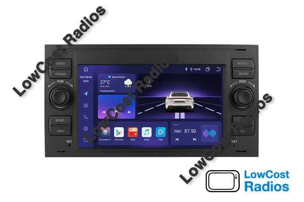 Auto Rádio GPS FORD Retos 7" • ANDROID 15• BT • USB • WIFI Focus Mondeo | CARPLAY • ANDROID AUTO
