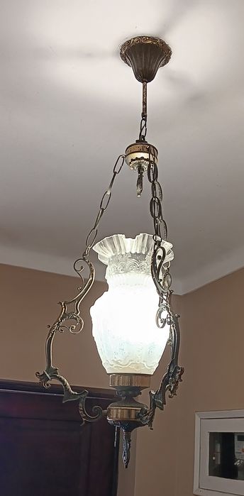 Candeeiro  suspenso antigo