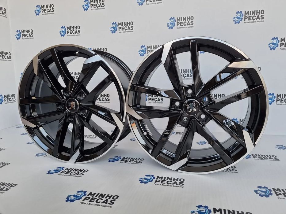 Jantes Peugeot 308 GTI em 16 Preto Brilho (5x108)