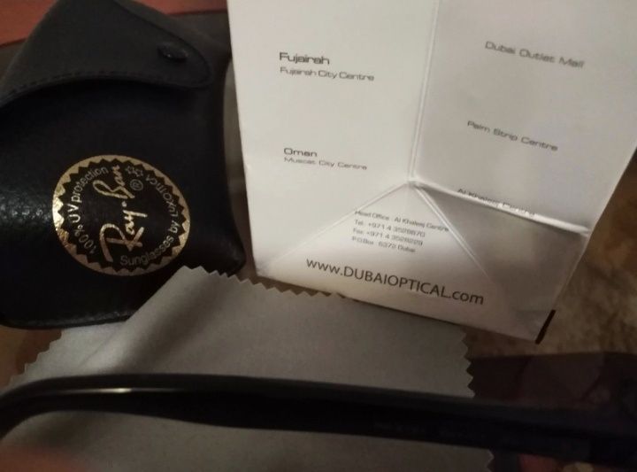 Okulary przeciwsłoneczne RAY BAN Wayfarer czarne