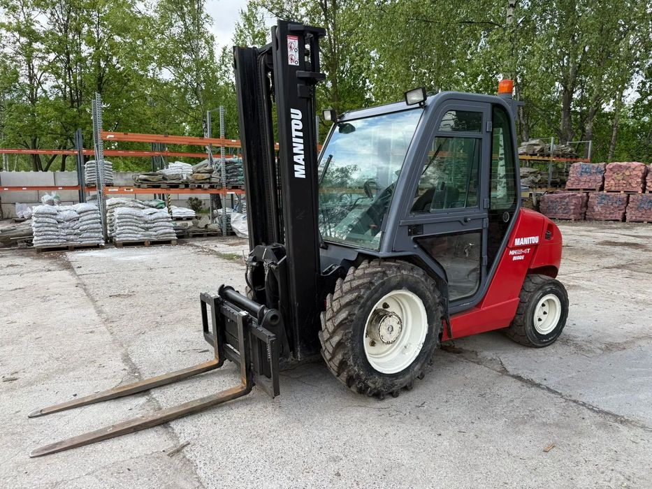 Manitou MH 25-4T  4x4 super stan techniczny | udt | łyżka | widły | chwytak do papieru
