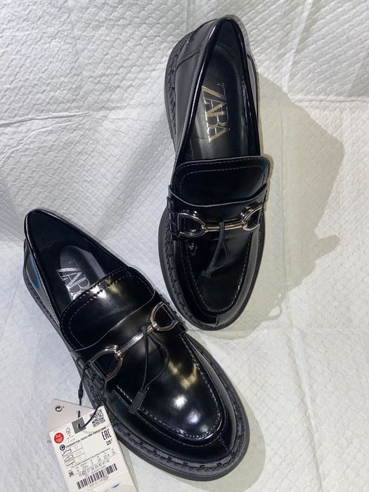 Туфлі Zara р. 38 ус. 25 броги туфли Зара