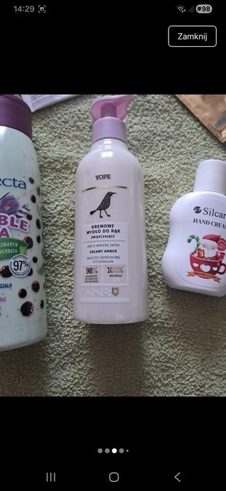 Zestaw do pielęgnacji ciała.