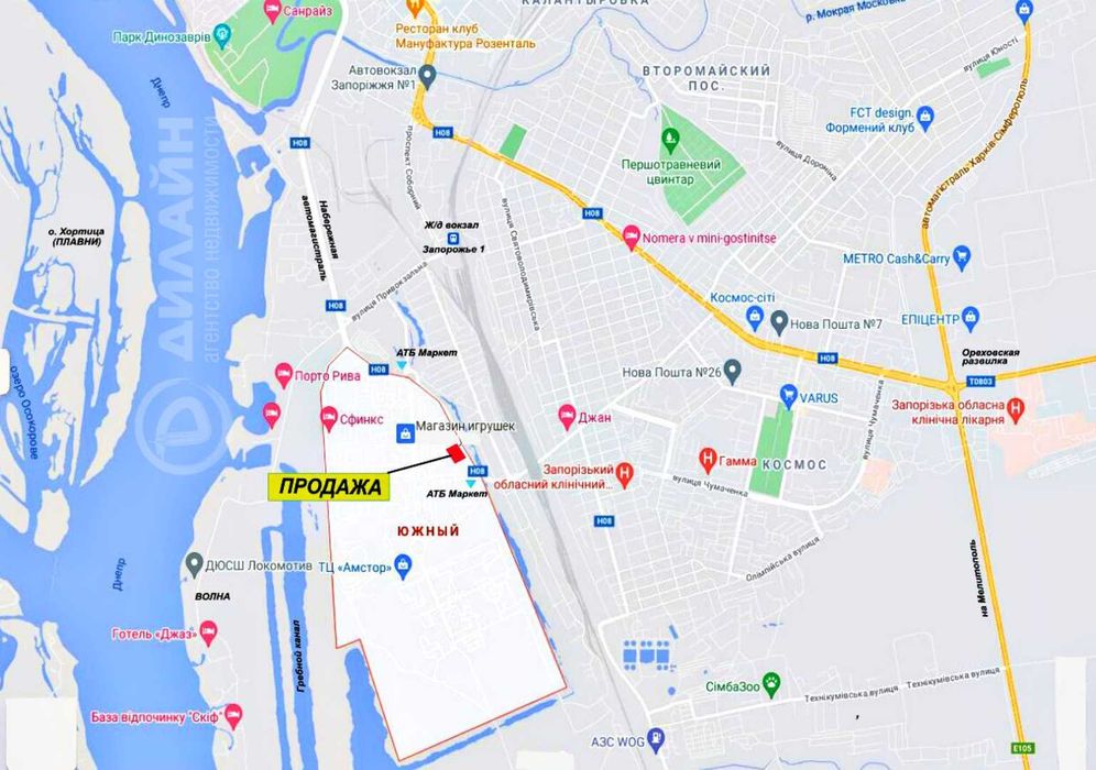 Здание на Южном микрорайоне, на фасаде улицы