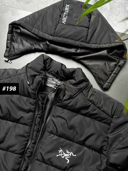 Зимова Куртка ARCTERYX Чорна / Микро Пуховик Артерикс