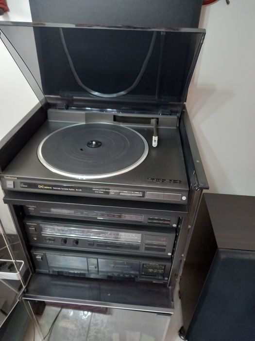 Conjunto de aparelhagem Hi-Fi