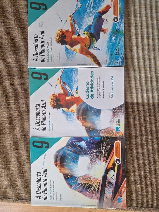 A descoberta do planeta azul 9 ano 3 livros