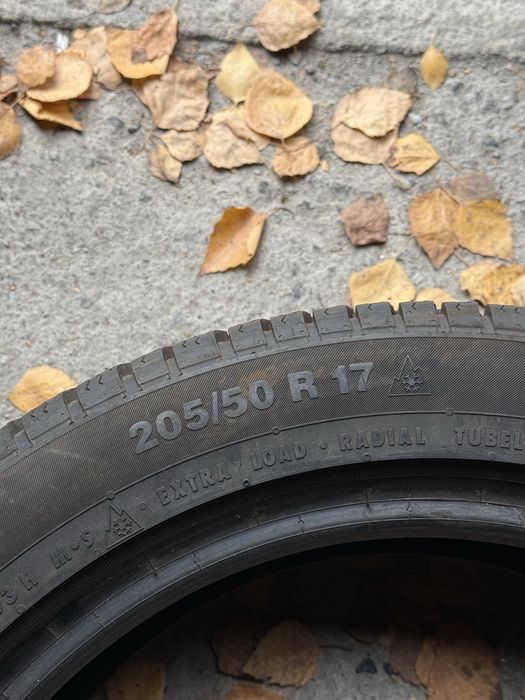 ЯК НОВА 205/50/17 Continental розпаровка одиночка одна шина зимня
