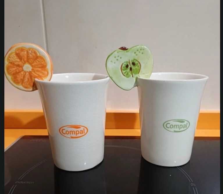 Conjunto 7 Canecas cerâmica Marca Aiyara - Compal